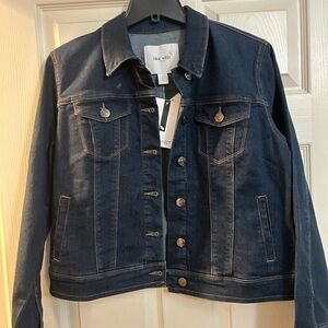 Nine West Dark Blue Denim Jacket